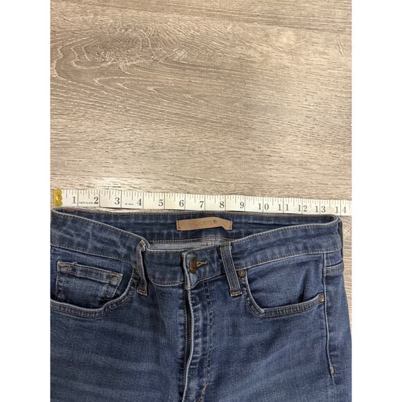 Joe's Jeans Dark Wash The Charlie High Rise Skinny Ankle Blue Jeans, Size 28 - Picture 4 of 5